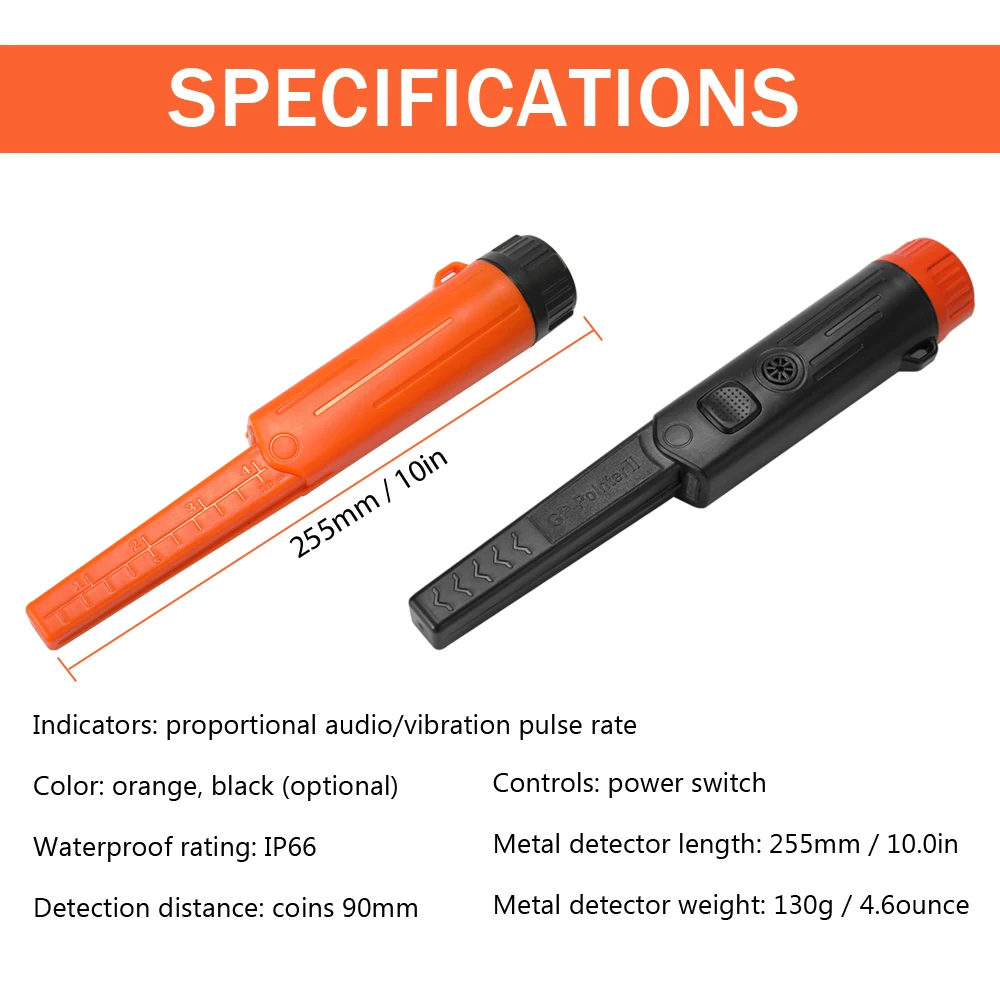 KKMOON металлоискатель мини детектор золота GP Pointer II De Metais deteteur Metaux Pro Указатель