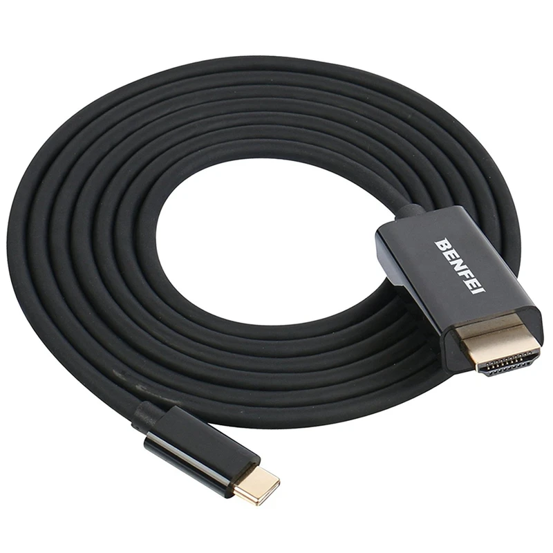 Кабель Type C USB-C-HDMI 6 футов USB 3 1 (Совместимость с Thunderbolt 3) для планшета | Электроника