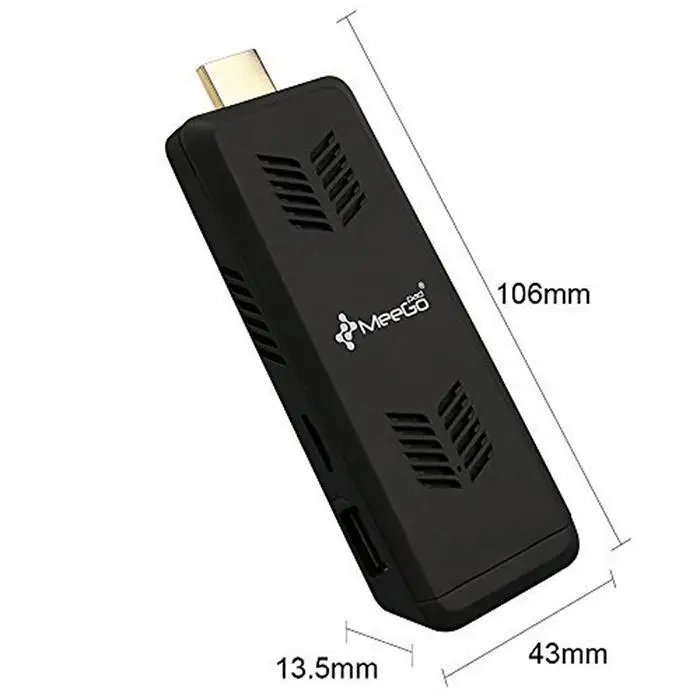 Профессиональный Windows 10 Карманный Compute Stick 4 + 32G Мини хост Гб DDR3L/32 ГБ EMMC Intel Atom Cherry