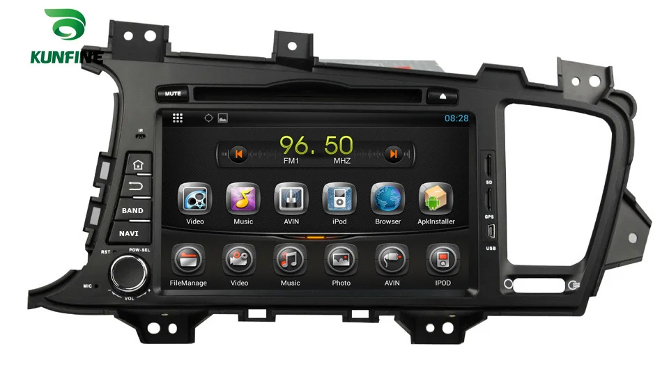 4 ядра 1024*600 Android 5 1 Автомобильная dvd навигационная система плеер для KIA K5/Оптима 2011