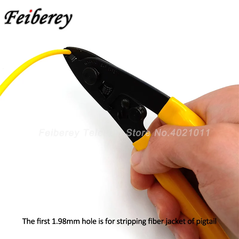 FTTH CFS 2 с двумя отверстиями волоконно оптический инструмент комплект из двух