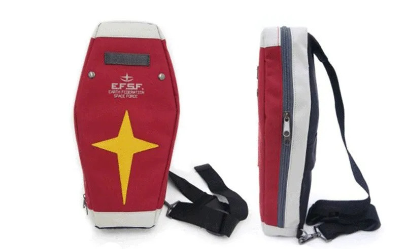 Free Shipping Gundam Bag Student School Waist Messenger Bags Arm Rx-78 Single Shoulder For Christmas Gift |