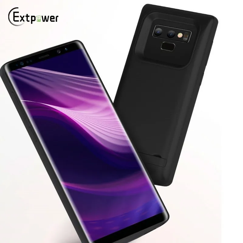 Мода 5000 mAh power Bank тонкая батарея зарядный чехол для samsung Galaxy Note 9 защитный резервный