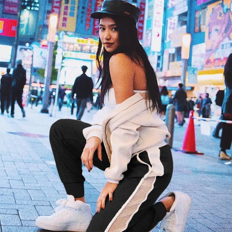 Fashion 2019 Spring Summer New Arrivals Loose Female Full Length TrousersTrousers Women High Waist Harlon Pants Streetwear | Женская