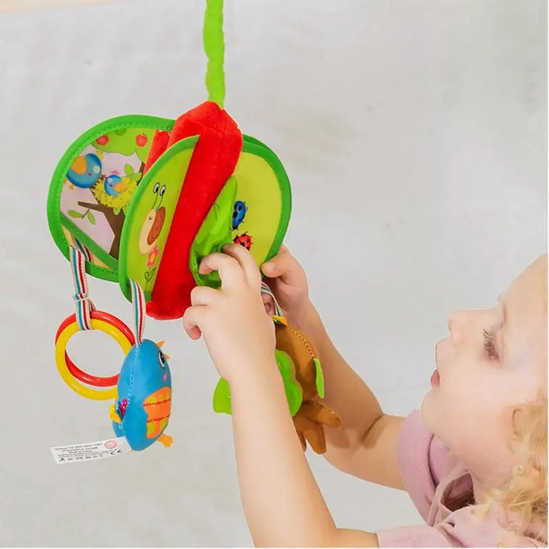 Hanging Toys For Babies Baby Stroller Crib Rattle Infant Cartoon Monkey Bird Circles | Игрушки и хобби