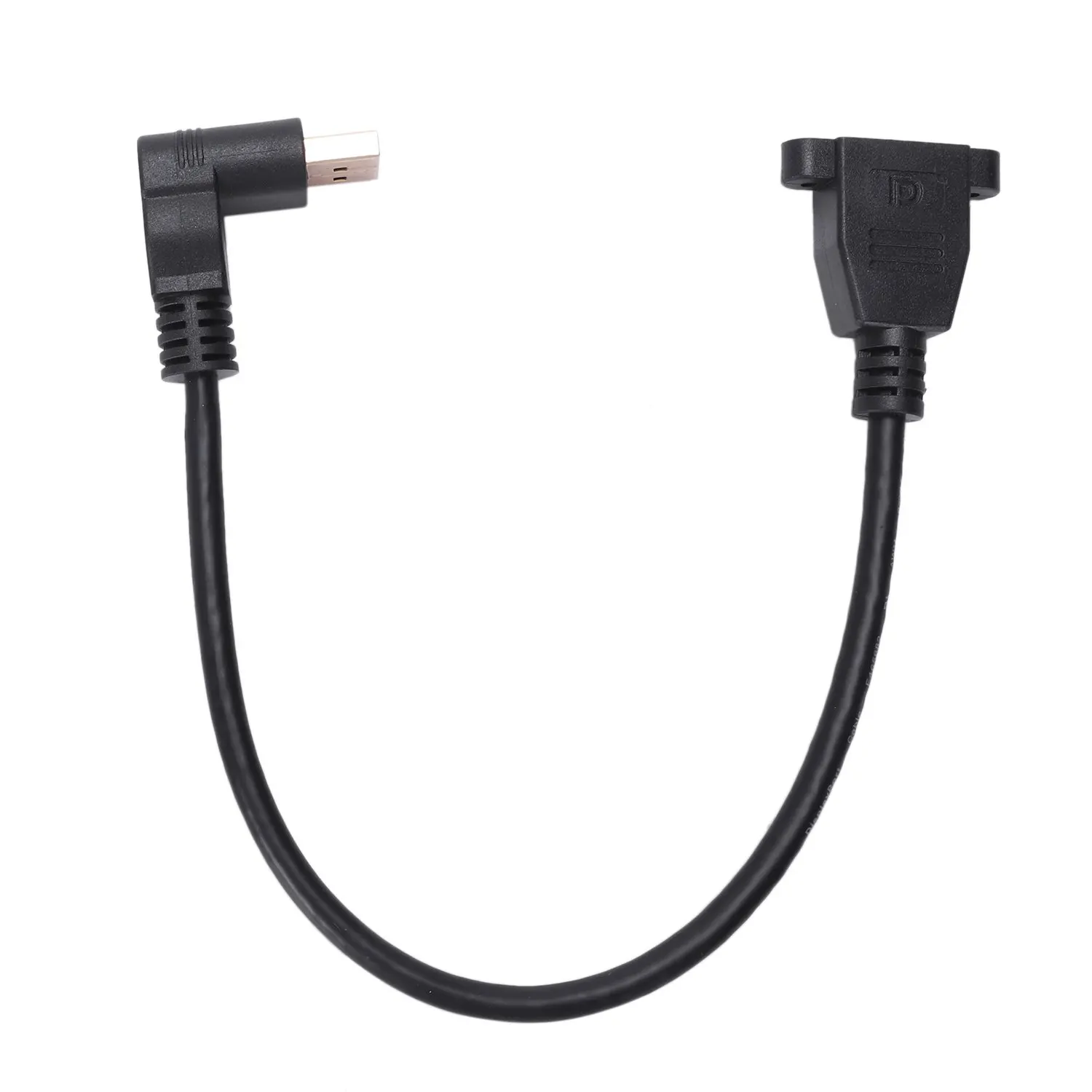 Кабель Displayport папа Мама 2 0 Версия 30 см (1 фута) позолоченный 90 градусов Dp мама с