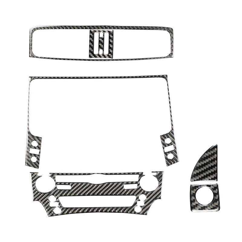 

For LEXUS IS250C300 350C Interior Trim Carbon Fiber Air conditioning CD Navigation control panel decoration2006-2012accessories