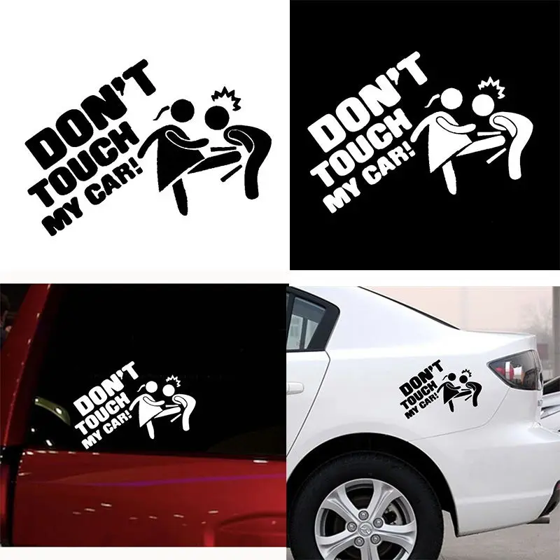 Автомобильная наклейка на весь корпус автомобиля 3D автомобиль DON 'T TOUCH MY Car!