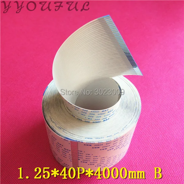 40-контактный FFC длинный Дата-кабель для эко-растворителя принтера Mimaki JV22 JV3 JV4 TX2
