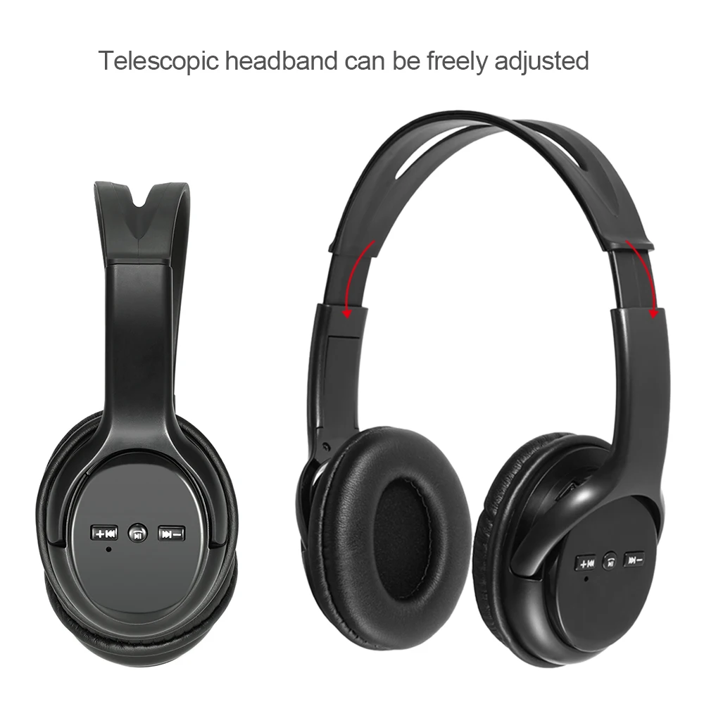Беспроводные Bluetooth-наушники Накладные наушники Hands-free с микрофоном спортивные