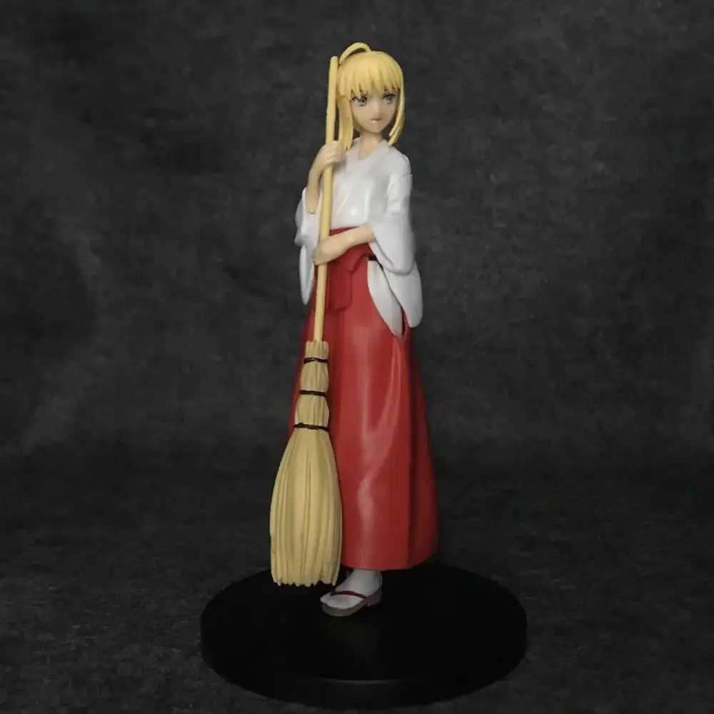 Fate/stay night Saber костюм ведьмы фигурка японского аниме модель милые Фигурки