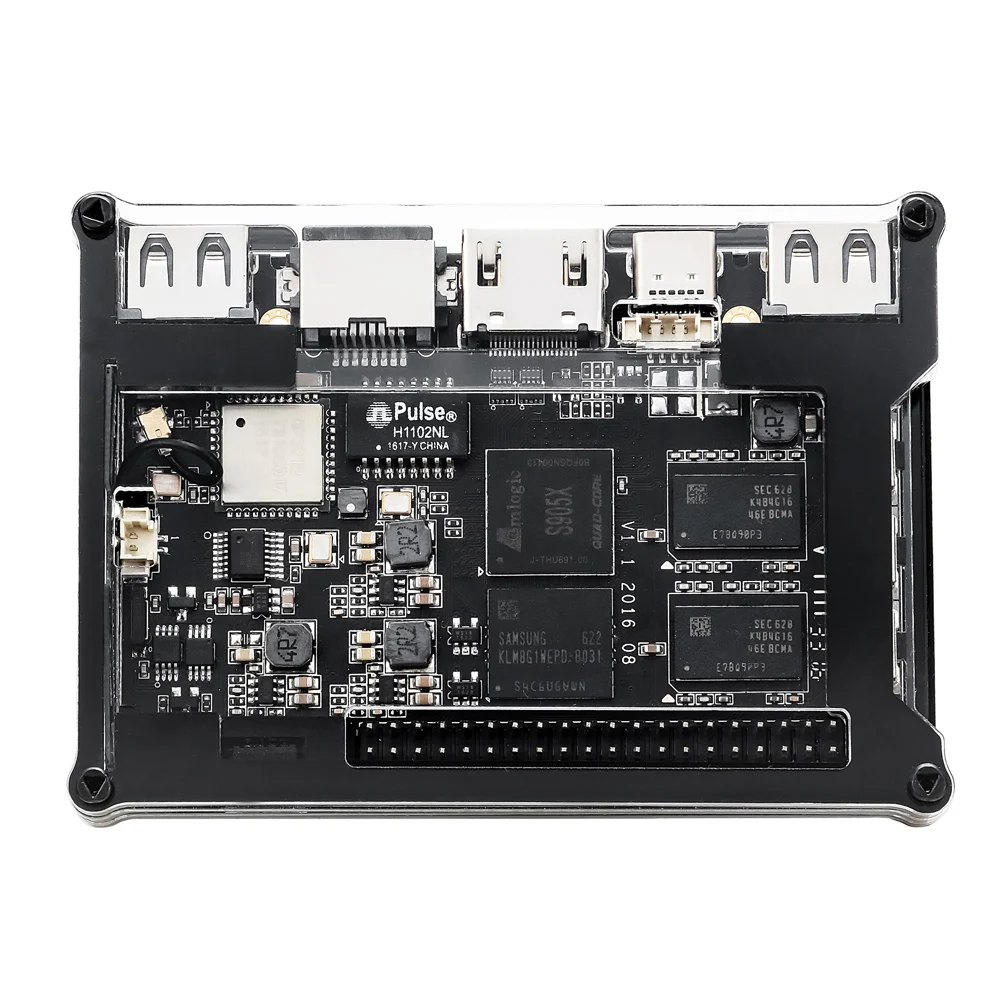 Khadas VIM открытым исходным кодом ТВ Box для Android 7 1 Quad Core Amlogic S905X двухдиапазонный Wi Fi 2 4