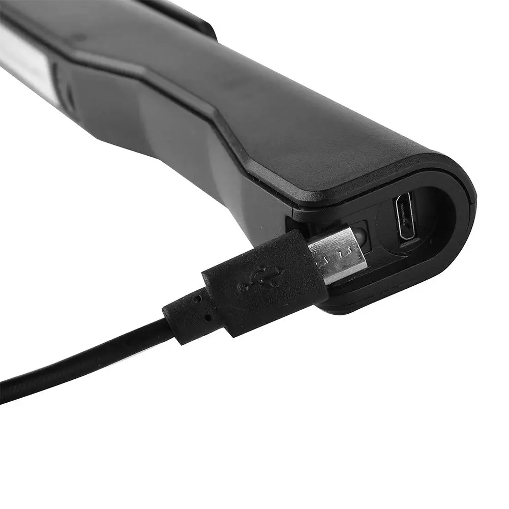 Портативная инспекционная лампа COB LED USB перезаряжаемая магнитная ручка с зажимом