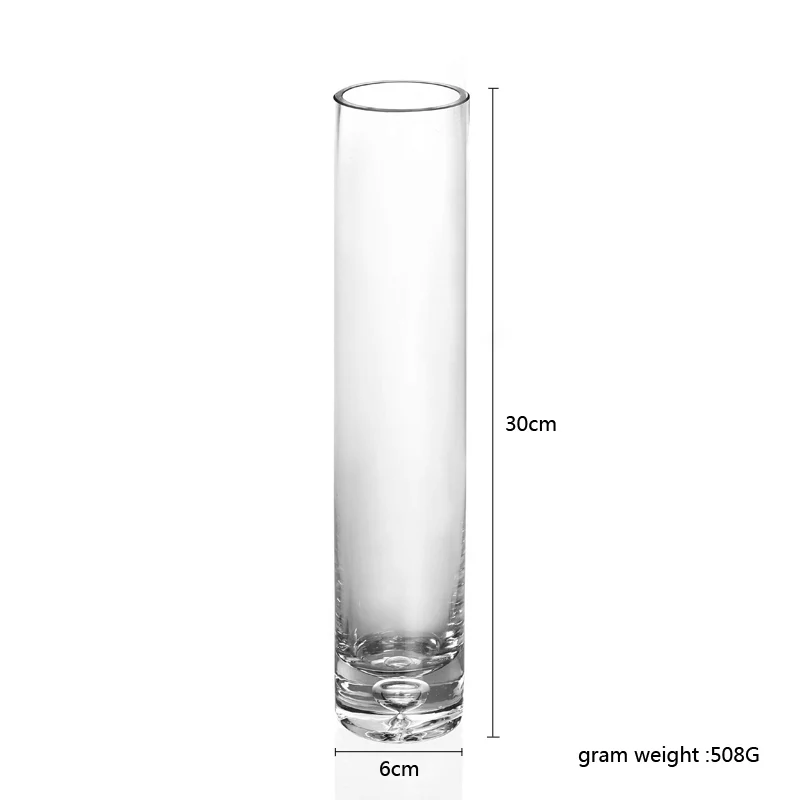 1 шт. искусственные высокие прозрачные вазы для украшения свадебного стола | Дом и
