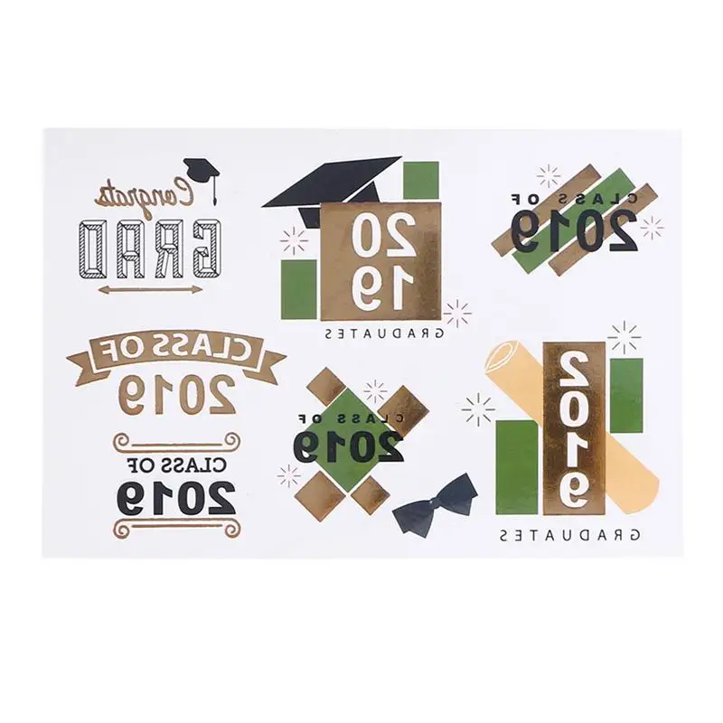 5 шт. наклейки на выпускной водонепроницаемые нетоксичные изысканные стильные