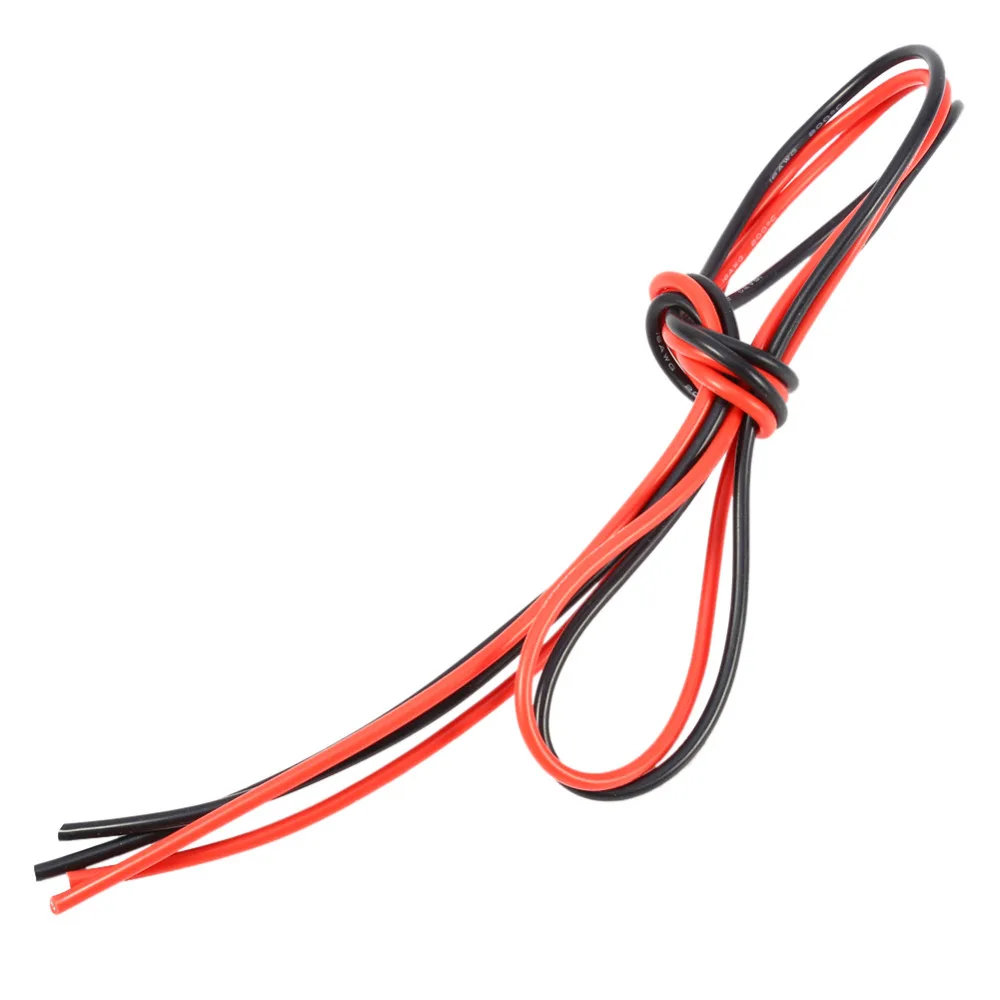 Силиконовый кабель 16awg 2 м устойчивый к высоким температурам многожильный провод