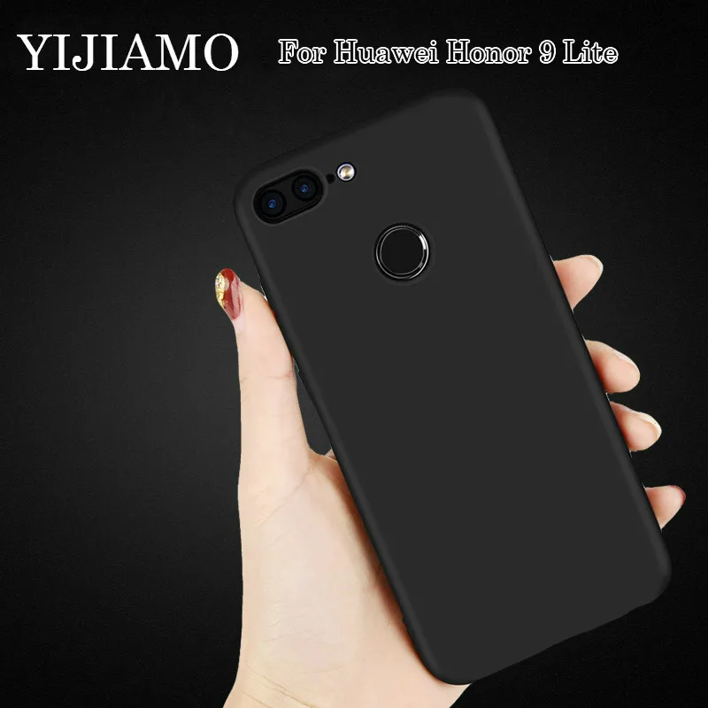 Чехол YIJIAMO из мягкого ТПУ для телефона Huawei Honor 9 Lite Ультратонкий матовый