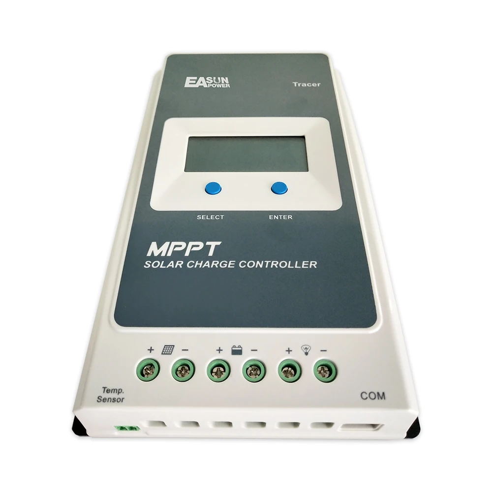 Контроллер Солнечного Заряда MPPT 40A/30A/20A/10A ЖК солнечный регулятор для 12 В 24