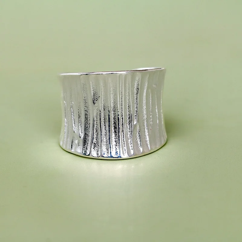 Настоящее широкое кольцо регулируемый размер оптовая продажа модные ювелирные