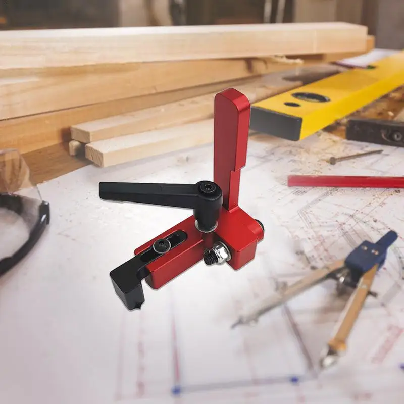 Type 75 Woodworking T Slot Miter Track Stop Locator Sliding Brackets Rail Retainer Chute Backing Connector | Дом и сад