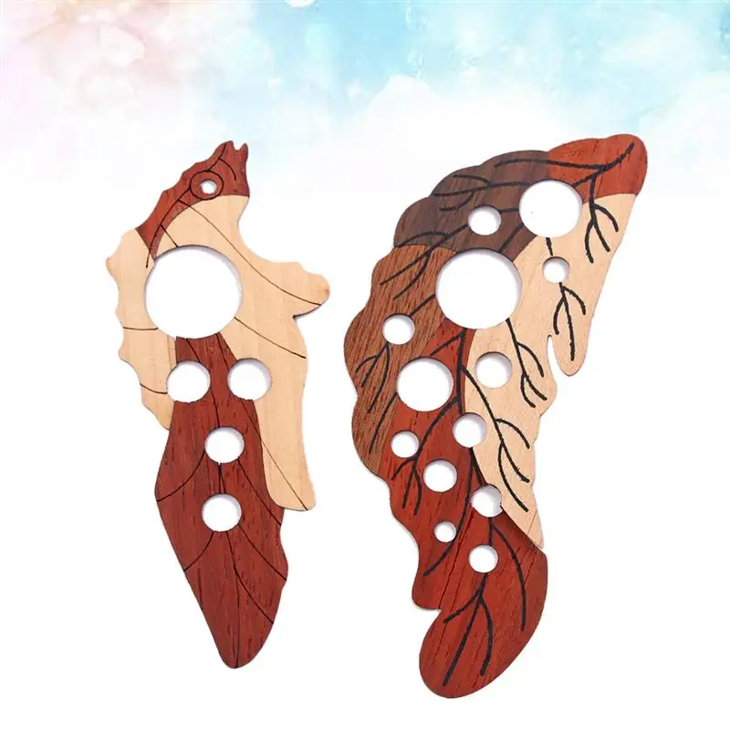 2 шт. прочная деревянная портативная практичная Полезная защитная пластина для