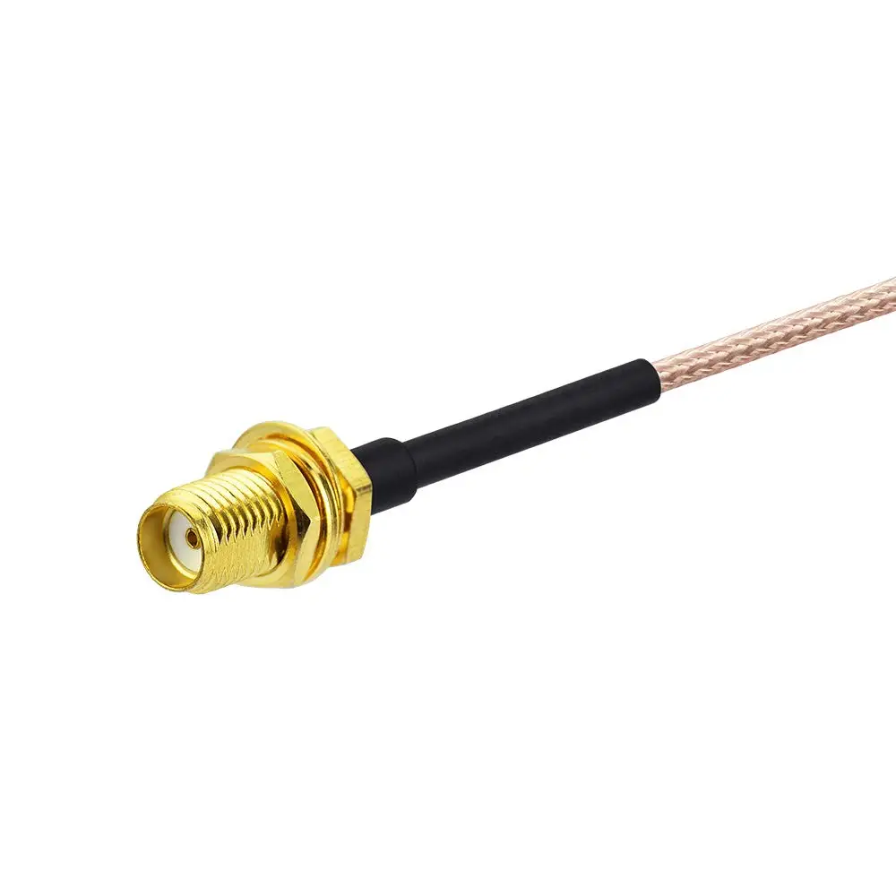 2шт SMA Female Bulkhead крепление к IPX IPEX U.FL Mini PCI E RG178 кабель для ПК Wifi сетевая карта FPV Drone