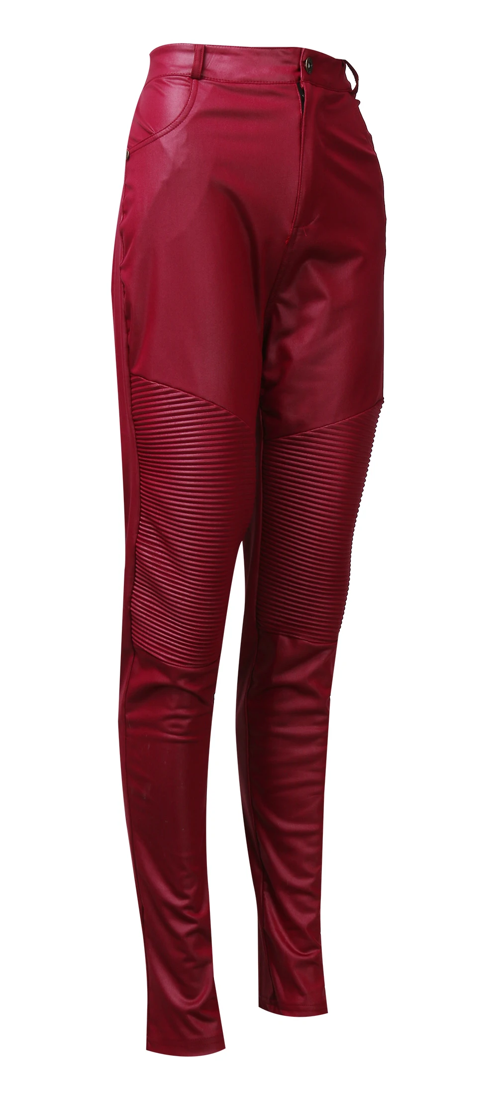 Сексуальные женские обтягивающие леггинсы с высокой талией тонкие кожаные штаны