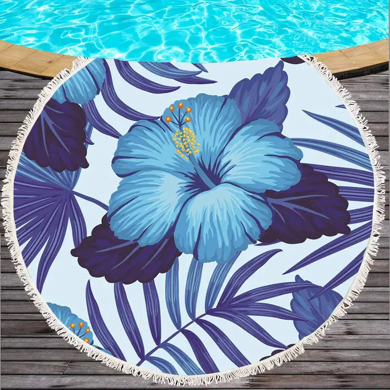 2018 Горячая круглая форма цветной эскиз цветок серии пляж тур Высокое качество