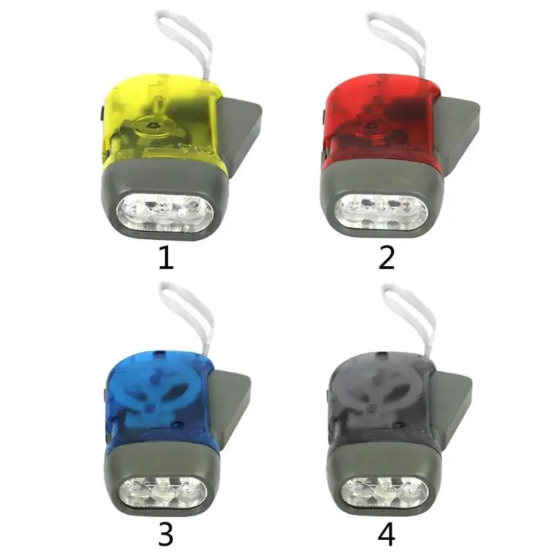 Портативный светодиодный фсветильник рь с 3 светодиодами ручное нажатие|Уличные