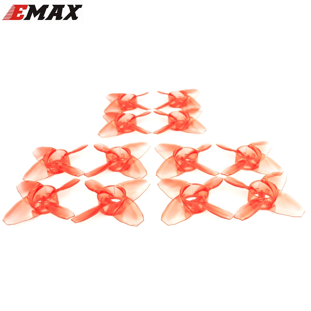 

2 / 4 Pairs Emax Tinyhawk Indoor FPV Racing Drone Spare Part Avan TH Turtlemode 4-Blade 40mm Propeller For RC Models Spare Parts