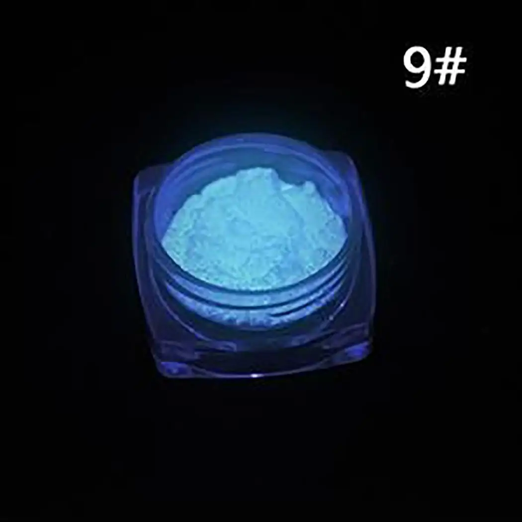 Тип светящегося искусства нормальная Мода ногтей Новый женский 3D порошок