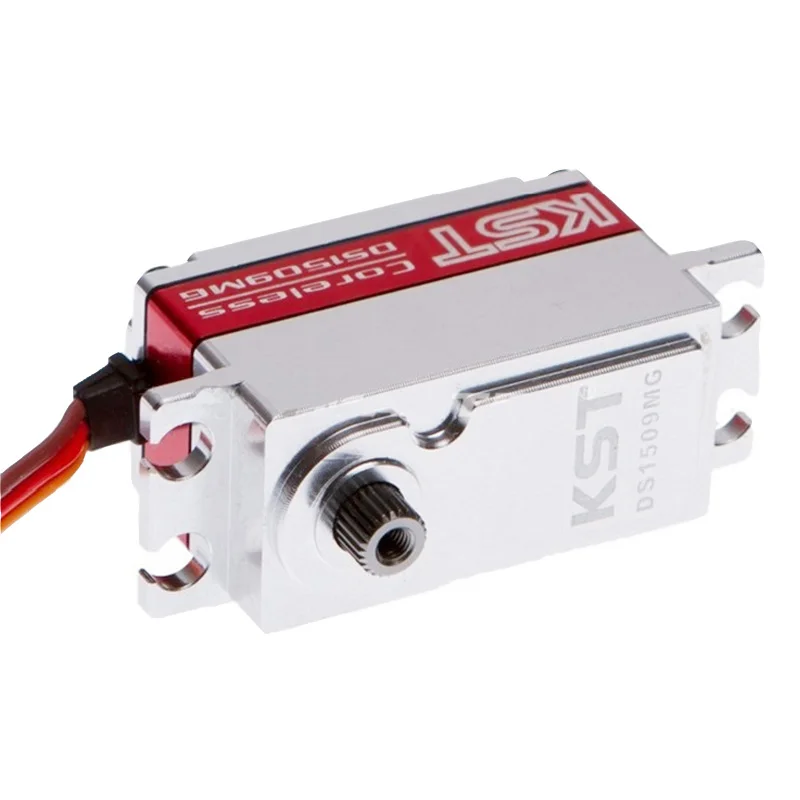 Серводвигатель KST DS1509MG 7 в 12 кг 0 07 сек. Стандартный бесщеточный полностью