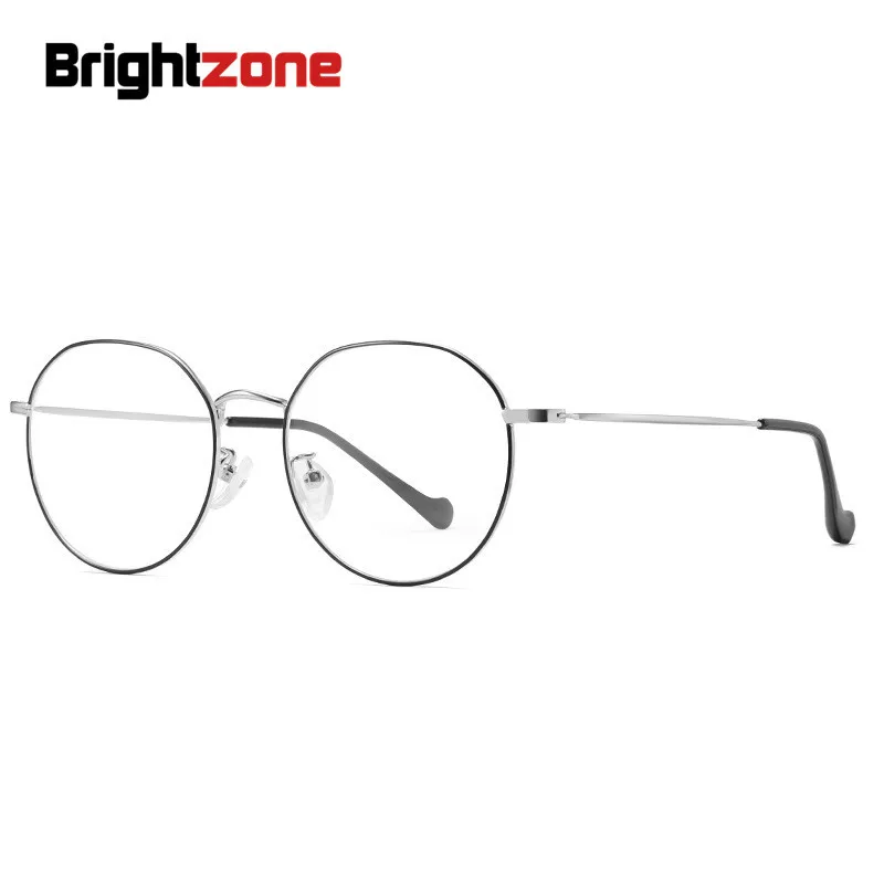 Металлические оправы Brightzone для очков по рецепту брендовые модные женские очки