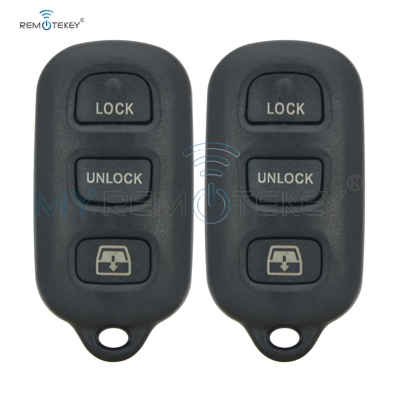Remtekey 2 шт брелок 3 кнопки с паникой 2003 2004 2005 2006 2007 2008 для Toyota Sequoia 4 Runner 4runner HYQ12BBX