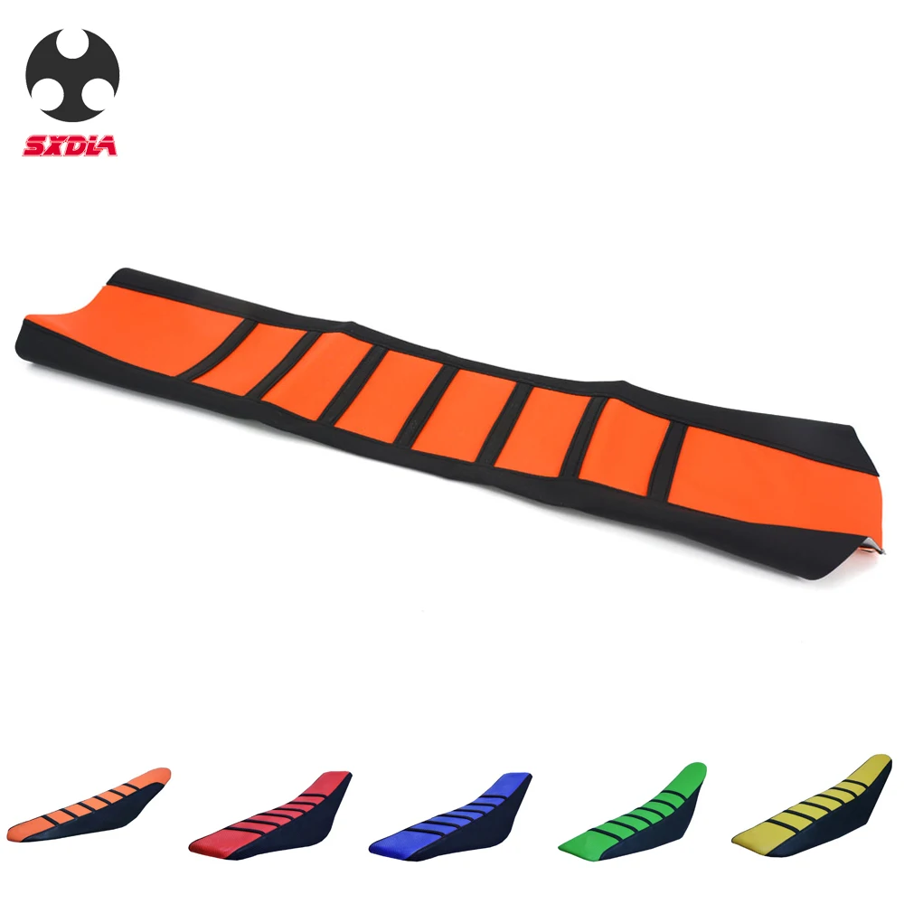 

Motorcycle 2019 Rubber Striped Soft Gripper Seat Cover For KTM SX XC EXC XC-W SX-F XC-F 85 105 125 150 200 250 300 350 450 500