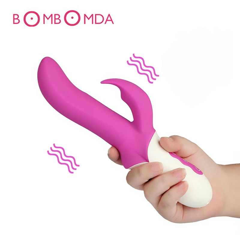 10 частот Кролик Вибраторы G-spot массажер со стимуляцией клитора Секс-игрушки для