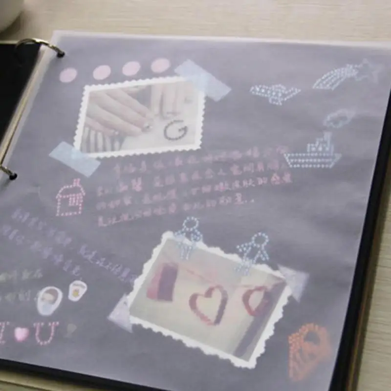 Горячее предложение 30 шт. для фотоальбома Крестовая серная кислота креативная