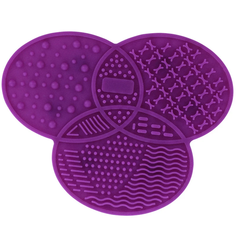 1 шт. силиконовый коврик для очистки кистей моющий инструмент косметического