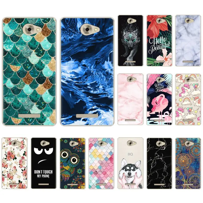 Soft Phone Case For BQ BQS 5070 Magic Colorful Design Fashionable Painted TPU Silicone Cover |