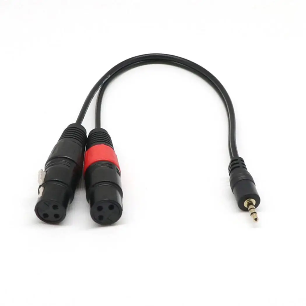 2 Pin XLR для женщин 3 5 мм TRS мужской стильный дизайн с отличительным видом. Штекер