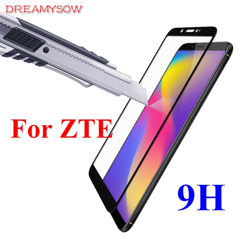 Полное покрытие закаленное стекло для ZTE MAX XL N9560 V9 Vita Nubia V18 V8 Z17 Z11 Mini S M2 Blade A2 Z982 Z981