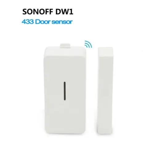 Sonoff DW1 входной датчик двери окна сигнализация охранная система безопасности