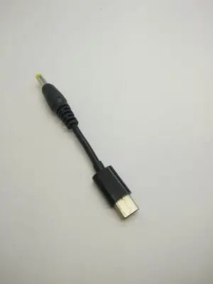 

USB 3,1 Тип C к DC 4,0*1,7 мм/MF прямой/локоть удлинитель питания 20 см черный