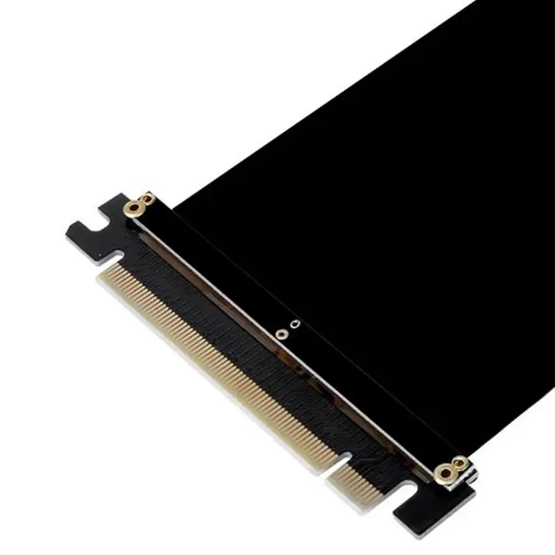 PCI Express E3.0 16X адаптер Riser Card гибкий высокоскоростной кабельный удлинитель PC