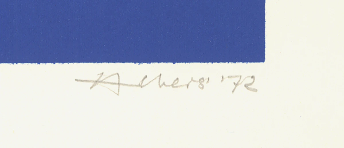 Josef Albers-10-й кинофестиваль в Нью-Йорке-1972-подписано | Дом и сад