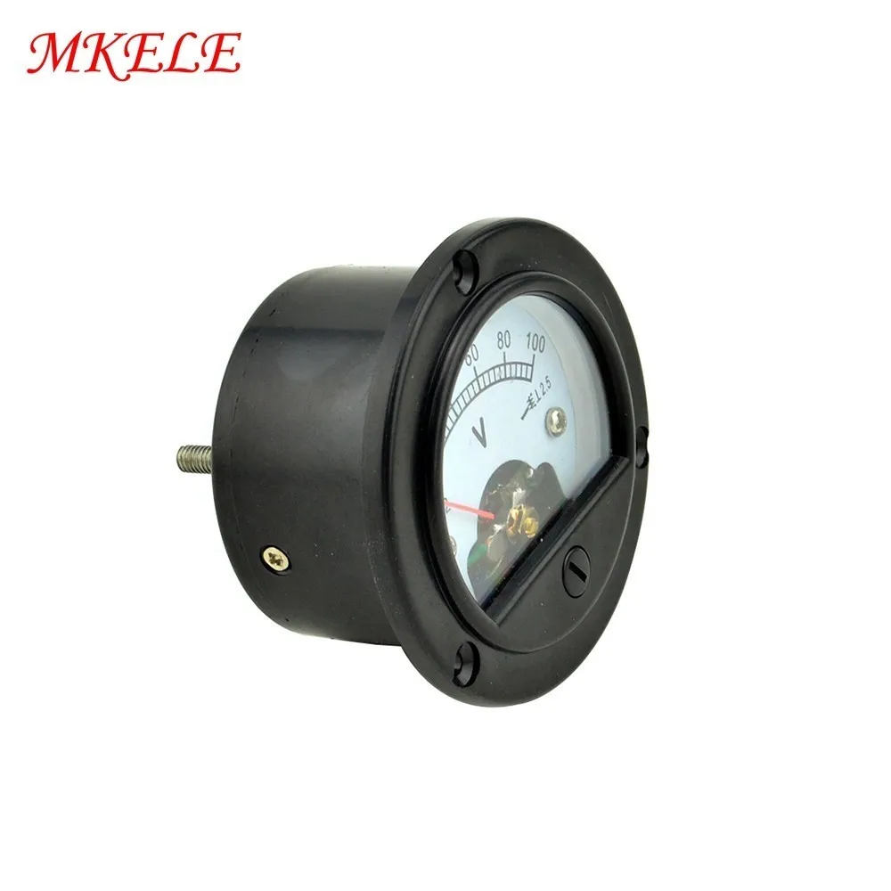 Вольтметр тестер напряжения переменного тока 0 100 в Аналоговый вольтметр