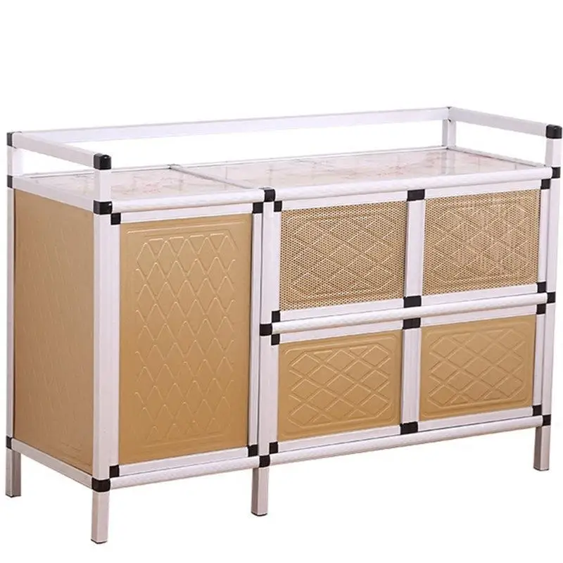 Aparador Buffet Meuble Comedores Moveis Sala De Jantar Cabinet Kitchen Furniture Aluminum Alloy Mueble Cocina Cupboard Sideboard |
