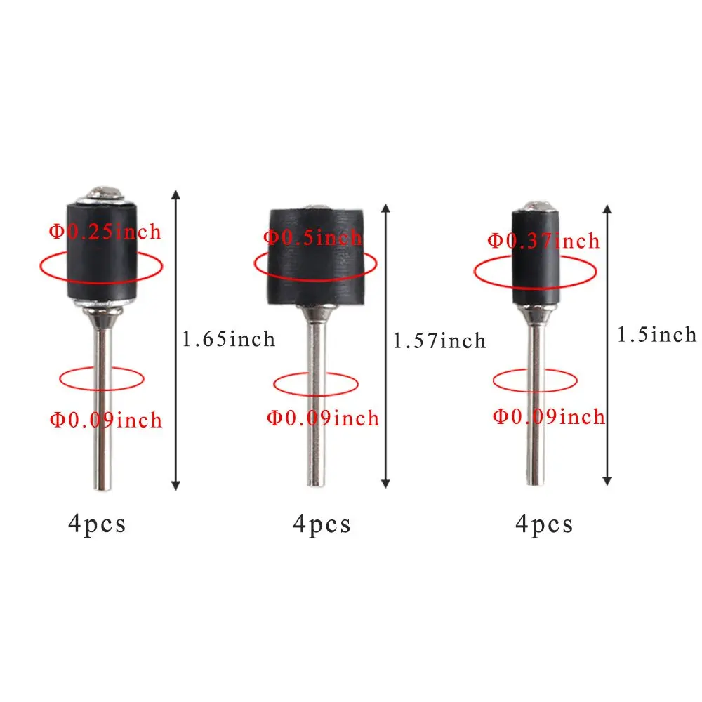 Sanding Drum Kit 192 Pcs Sander Set With Shank Nail Band Sleeves 1/2inch 3/8inch 1/4inch 80/120/240 grits | Инструменты