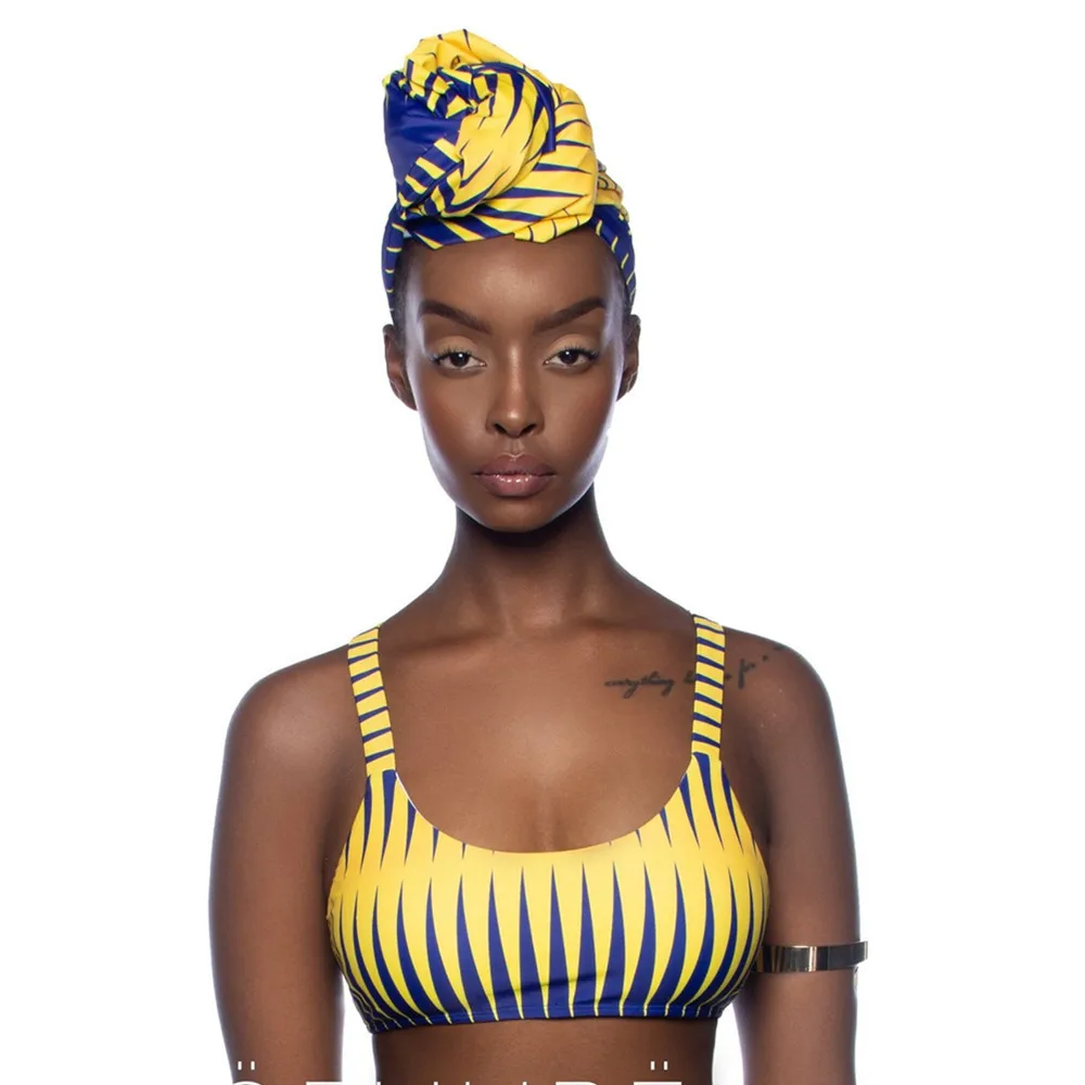 

Stripes Sexy High Waist Bikini Women 2019 New Swimwear Push Up Padded Biquini Summer Beachwear Bathing Suit Women Swimming Suit
