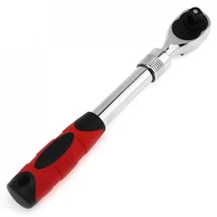 2pcs flexible ratchet wrench cr v 12 allen key length telescopic socket wrench 72 teeth ratchet spanner wrench hand tools